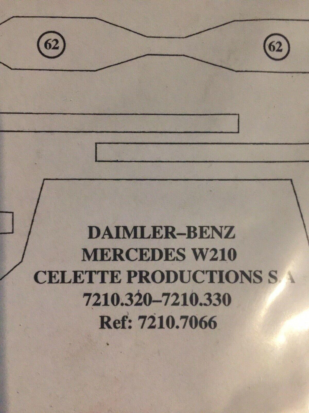 Celette frame machine Mercedes Control  For Fixtures W210.