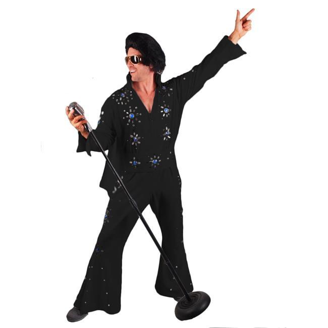 Fashion 4220-BLK-S Rock &amp; Roll Costume, Black - Small