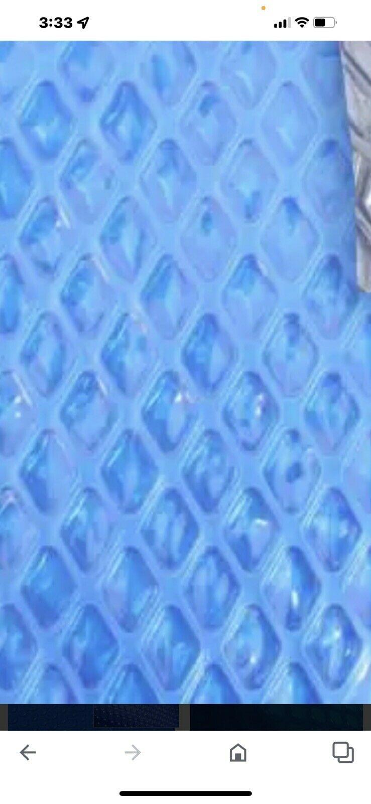 24 x 40' rect. extra heavy blue/gray dmd. extra heavy pool solar  cover