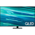 samsung qn85q80aa 85" 4k qled smart tv - titan black
