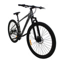 Pro Mountain Bike 29” Wheels 21 Speed Bike 85% Assembled Easy Riding Mountain Bike for Men Women Gray