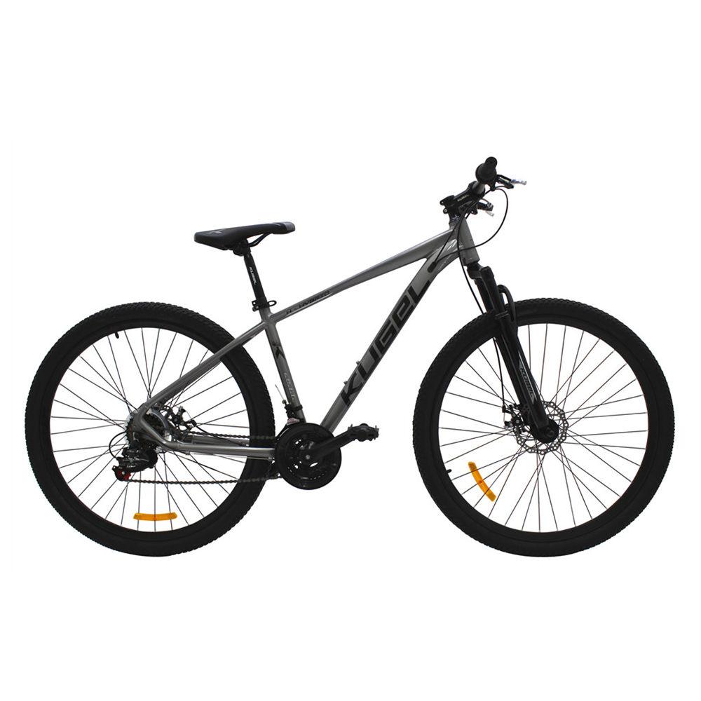 Pro Mountain Bike 29” Wheels 21 Speed Bike 85% Assembled Easy Riding Mountain Bike for Men Women Gray