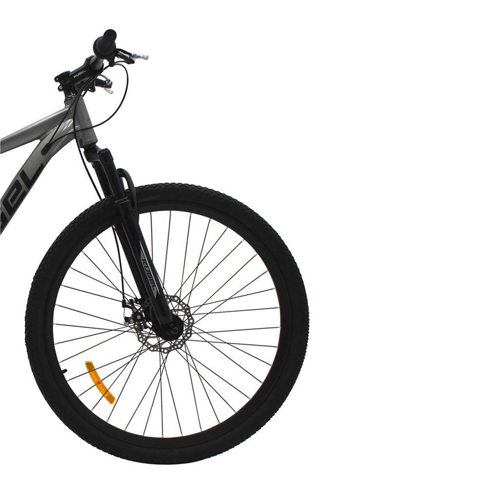 Pro Mountain Bike 29” Wheels 21 Speed Bike 85% Assembled Easy Riding Mountain Bike for Men Women Gray