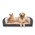 EMME Orthopedic Dog Beds 27/36/44/50 inches for Small, Medium and LarDogs &amp; Cats Removable Cover Dog Sofa Bed Ultra Plush Deluxe Dog Couch Pet Bed