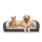 EMME Orthopedic Dog Beds 27/36/44/50 inches for Small, Medium and LarDogs &amp; Cats Removable Cover Dog Sofa Bed Ultra Plush Deluxe Dog Couch Pet Bed
