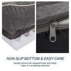 EMME Orthopedic Dog Beds 27/36/44/50 inches for Small, Medium and LarDogs &amp; Cats Removable Cover Dog Sofa Bed Ultra Plush Deluxe Dog Couch Pet Bed