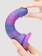 Lovehoney Super Soft Silicone Galaxy Dildo 7 Inch, Purple