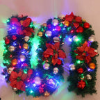 YANXIAOPING Artificial  Rattan, Christmas Flower Ball Decoration, Christmas Hotel Decoration 2.7m/8.86ft (Size : 3pack)