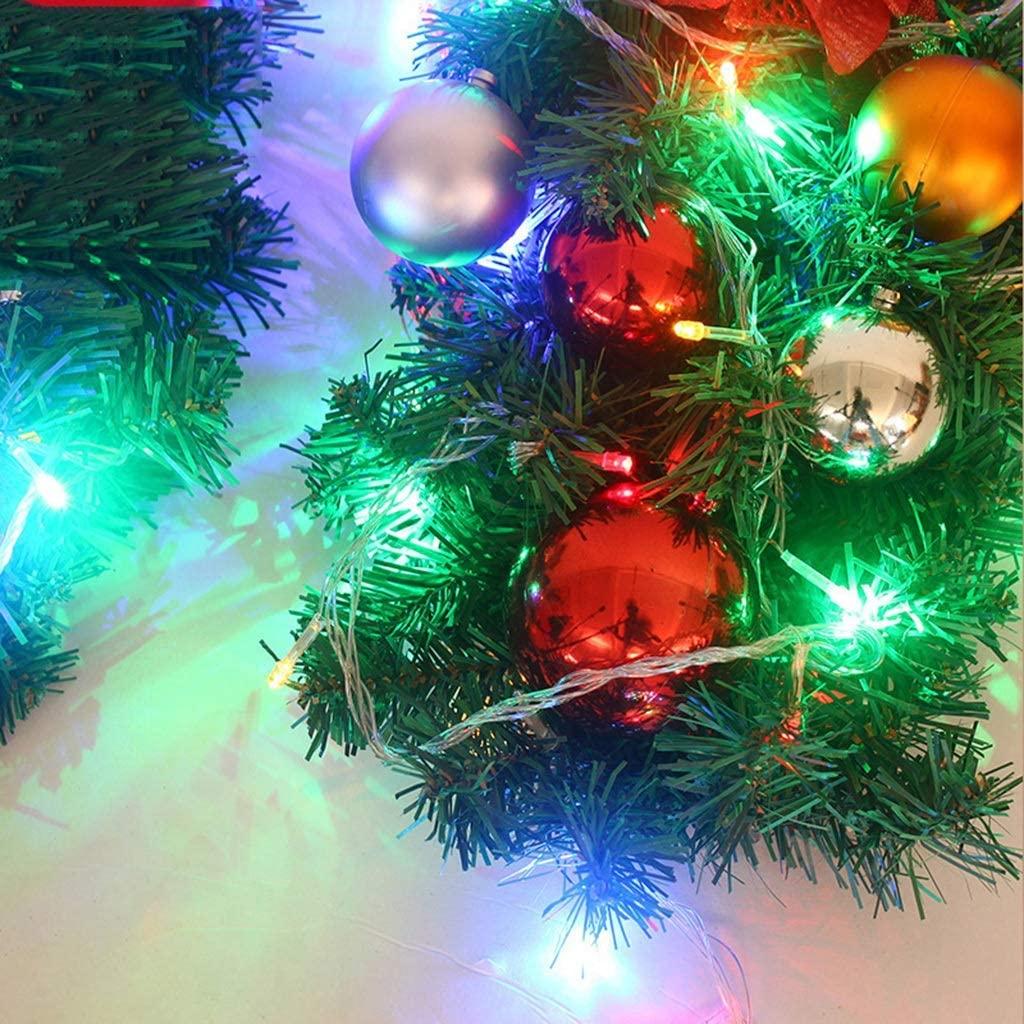 YANXIAOPING Artificial  Rattan, Christmas Flower Ball Decoration, Christmas Hotel Decoration 2.7m/8.86ft (Size : 3pack)