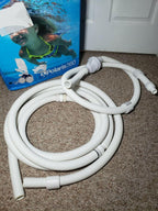 polaris 360 pool sweep pool cleaner head unit with hoses.