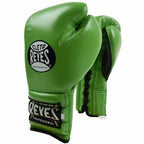 Cleto Reyes Traditional Lace Up Training Boxing Gloves - 14 oz. - Citrus Green