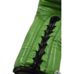 Cleto Reyes Traditional Lace Up Training Boxing Gloves - 14 oz. - Citrus Green