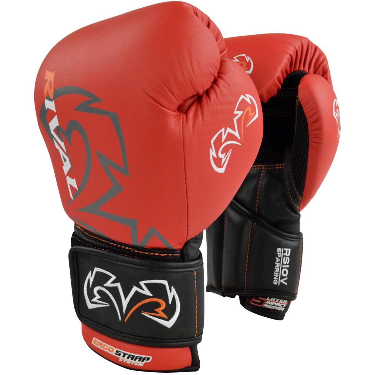 Rival Boxing Optima Sparring Gloves - 14 oz - Red