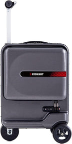 Puledro- Smart Motorized Rideable Carry-on Suitcase/Luggage for Adults/Kids (Black)