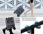 Puledro- Smart Motorized Rideable Carry-on Suitcase/Luggage for Adults/Kids (Black)