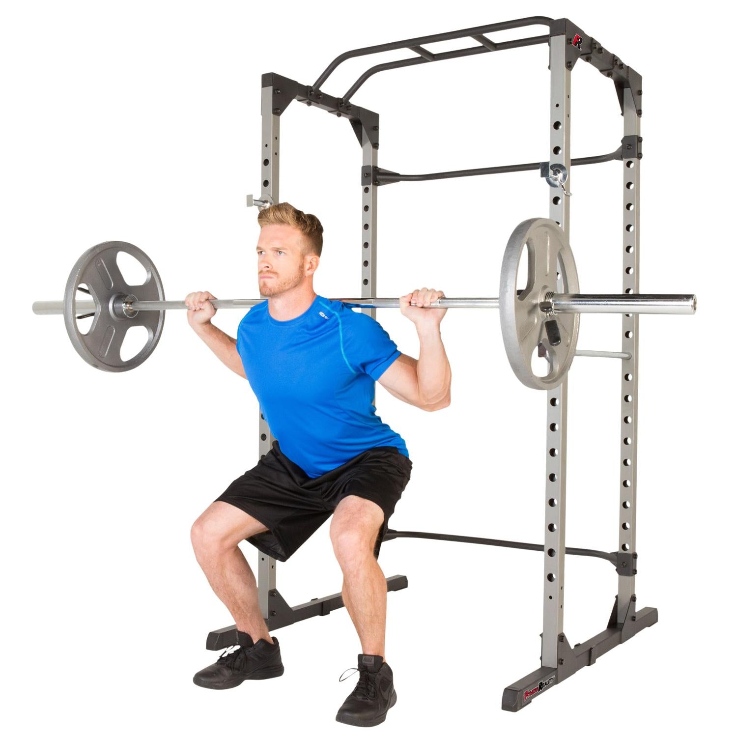 FITNESS REALITY 1000 Ultra 800lb Weight Capacity Power Rack Cage