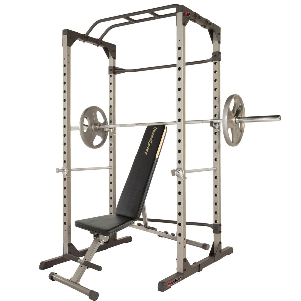FITNESS REALITY 1000 Ultra 800lb Weight Capacity Power Rack Cage