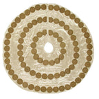 48 in. Creme Memories Glam Christmas Decor Tree Skirt
