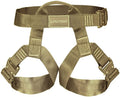 Fusion Climb Miraj Tactical Half Body Triple  Release Buckle Adjustable Harness 23kN M-XL  Brown