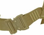 Fusion Climb Miraj Tactical Half Body Triple  Release Buckle Adjustable Harness 23kN M-XL  Brown