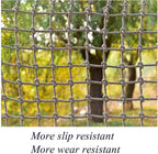 LYRFHW Stairs Safety Netting Outdoor Training Development Protection Net Balcony Rope Net Climbing Anti-Fall Net Construction Safety Netting (12mm/12cm)
