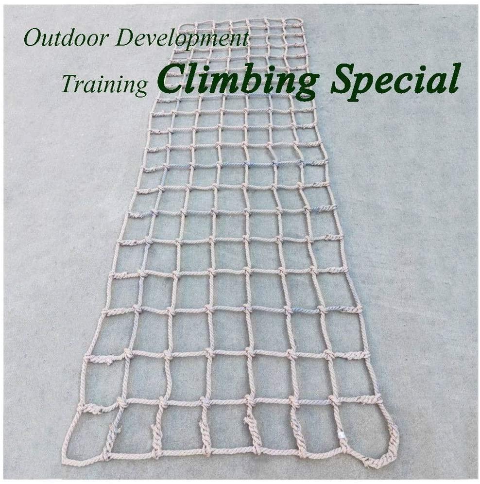 LYRFHW Stairs Safety Netting Outdoor Training Development Protection Net Balcony Rope Net Climbing Anti-Fall Net Construction Safety Netting (12mm/12cm)