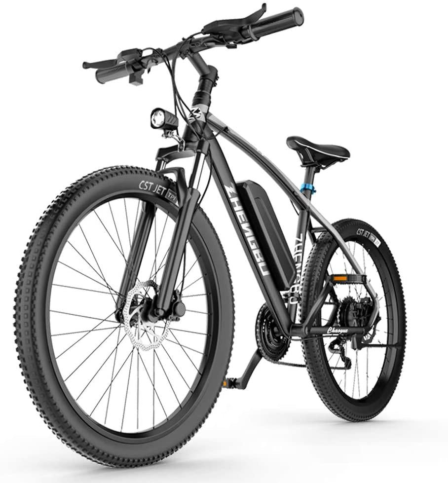 Electric Bike for Adults 48V 400W 25Mph Brushless Motor 27 Speed Lithium Battery 26" Tire Bike Mountain Ebike Commuter Bike