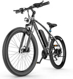 Electric Bike for Adults 48V 400W 25Mph Brushless Motor 27 Speed Lithium Battery 26" Tire Bike Mountain Ebike Commuter Bike