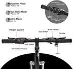 Electric Bike for Adults 48V 400W 25Mph Brushless Motor 27 Speed Lithium Battery 26" Tire Bike Mountain Ebike Commuter Bike