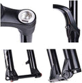SJMFGF Mountain Cycling Suspension Fork 26inch MTB Shock Absorber Road Bike Fork Manual Lockout Travel