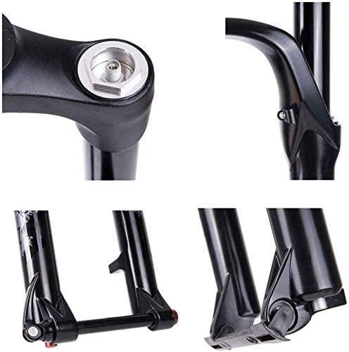 SJMFGF Mountain Cycling Suspension Fork 26inch MTB Shock Absorber Road Bike Fork Manual Lockout Travel
