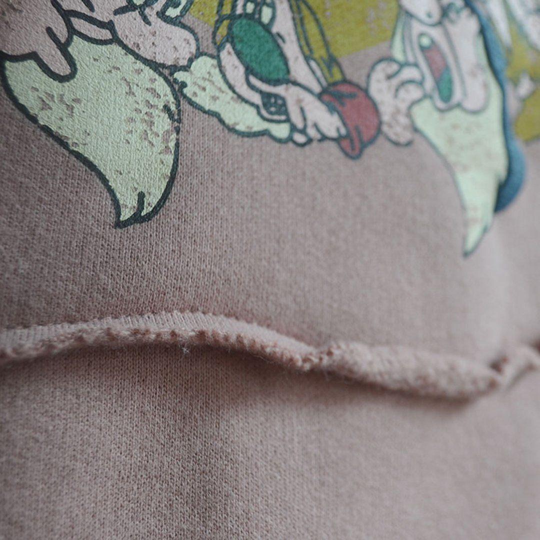Snow White Seven Dwarfs Print Sweatshirt