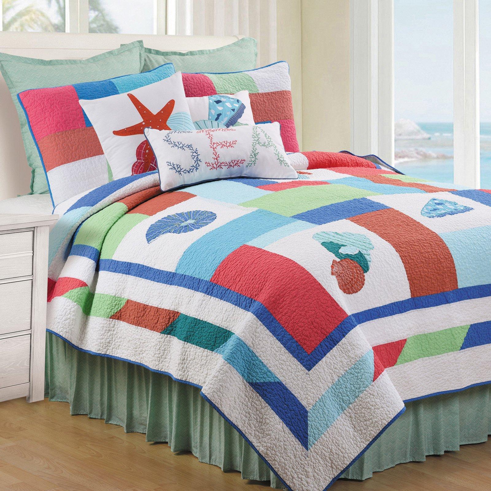 Antigua Bay Quilt Set by C&amp;F Home