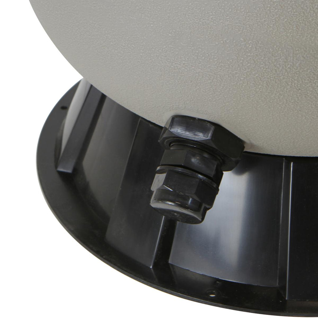 16-inch above / inground swimming pool sand filter system 7-way multi-port up to 21,000 gallons with stand base