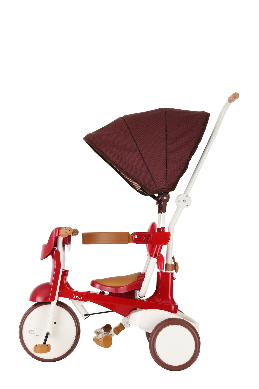 iimo 3-in-1 Foldable Tricycle with Canopy (Eternity Red)