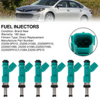 Fuel Injectors 232090P010 2320931090 232500P010 FJ1084 Fit 2011-2016 Toyota Highlander 3.5L V6 Generic