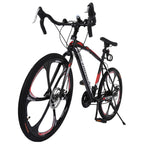 FITOOM 21 Speed Shifting System Road Bike Frame 700C Wheel Adult Road Bicycle