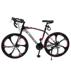 Commuters Aluminum Full Suspension Road Bike 21 Speed Disc Brakes, 700c
