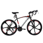 Commuters Aluminum Full Suspension Road Bike 21 Speed Disc Brakes, 700c