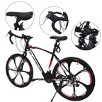 HTNBO 21 Speed Shifting System Road Bike Frame 700C Wheel Adult Road Bicycle