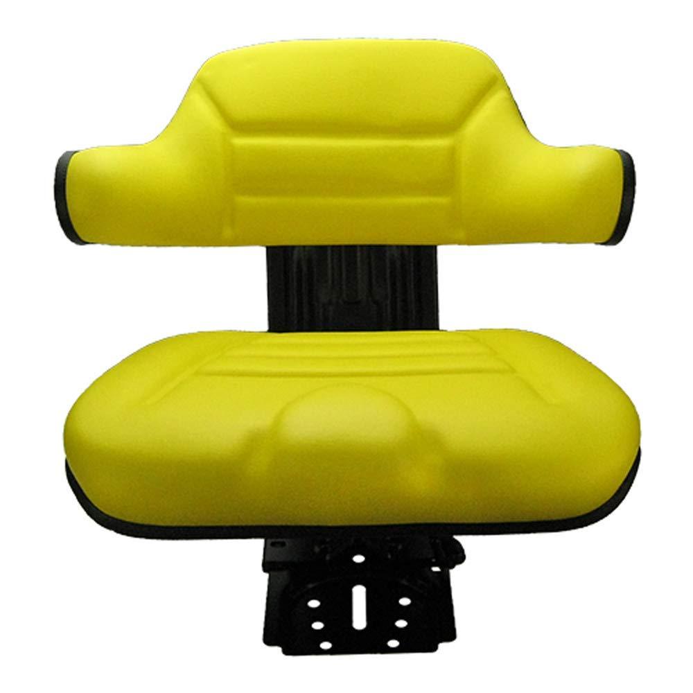 aftermarket john deere yellow universal tractor suspension seat fits john deere 2550, 2630, 2640, 2750