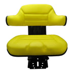 aftermarket john deere yellow universal tractor suspension seat fits john deere 2550, 2630, 2640, 2750