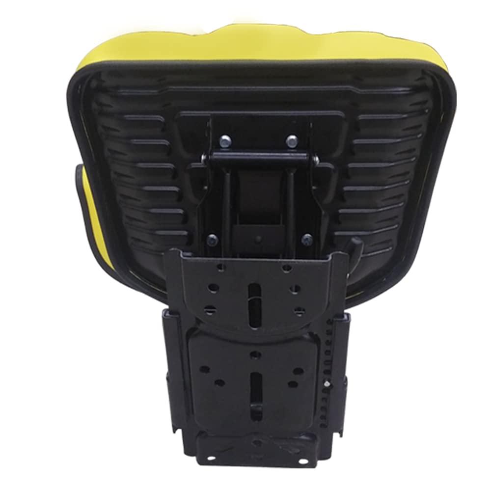 aftermarket john deere yellow universal tractor suspension seat fits john deere 2550, 2630, 2640, 2750