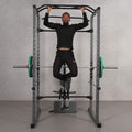 Power Squat Rack, Heavy Duty Multi-Function Power CaRack, Home Gym Exercise Bench Press Weightlifting Workout Station