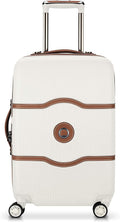 Chatelet Air Hardside Luggage, Spinner Wheels, Champagne White, Carry-on 21 Inch