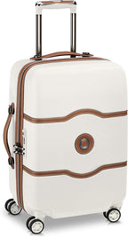 Chatelet Air Hardside Luggage, Spinner Wheels, Champagne White, Carry-on 21 Inch