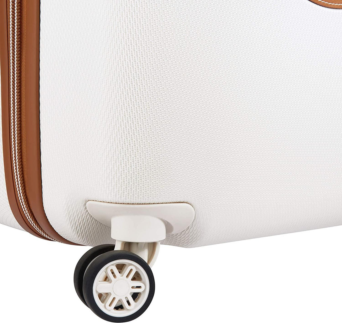 Chatelet Air Hardside Luggage, Spinner Wheels, Champagne White, Carry-on 21 Inch