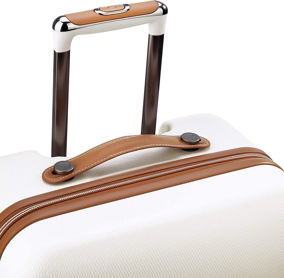 Chatelet Air Hardside Luggage, Spinner Wheels, Champagne White, Carry-on 21 Inch