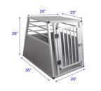 Cool Runners Pro Series Secure Aluminum Dog / Pet Travel/Car Crate, X-Large