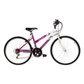 Wildcat 18-Speed Women's Mountain Bike, Lavender and White